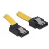 Cable SATA DeLOCK 82472 0,3 m amarillo