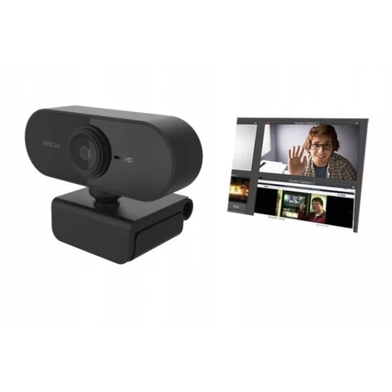 Webcam MANTA W177 resolución 1080p con conectividad Bluetooth