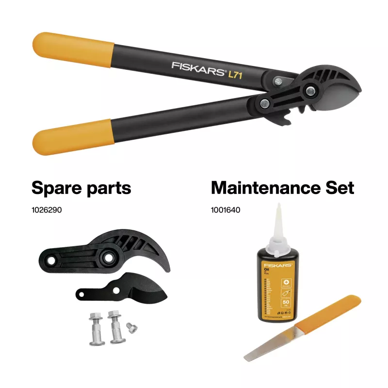 Cuchilla de repuesto para Fiskars PowerGear L71 (MPN 1026290) – cuchilla de corte de repuesto