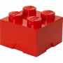 Caja de almacenamiento apilable LEGO 4003 roja (40031730)