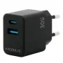 Cargador móvil MOBILIS 001362 universal negro AC coche