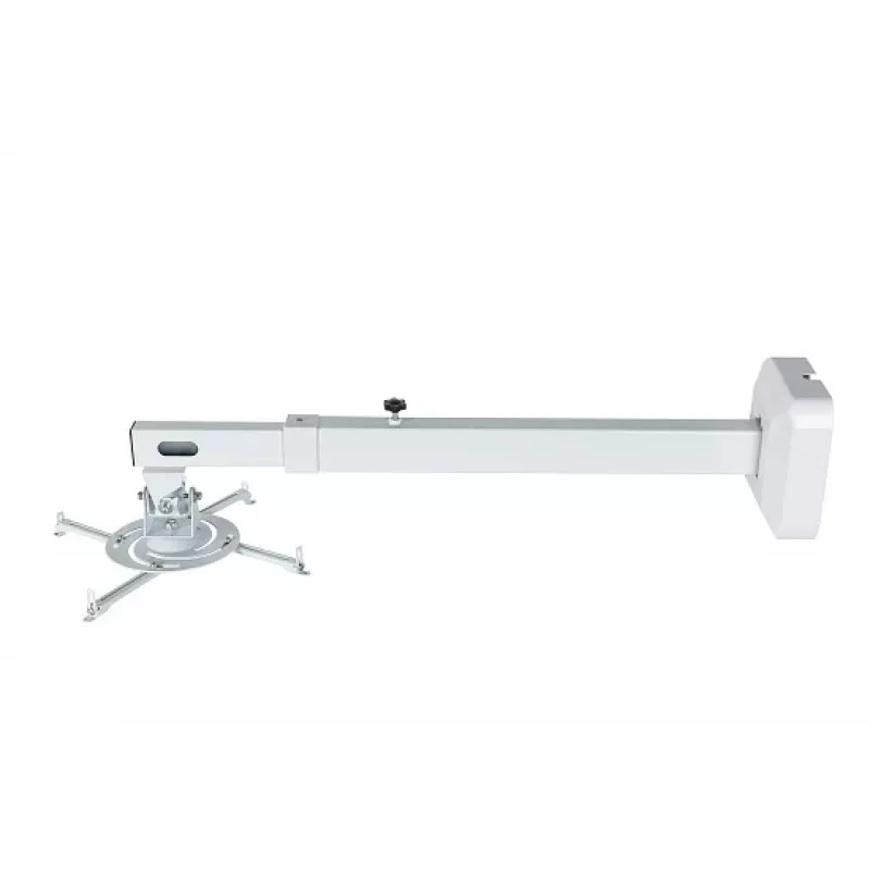 Soporte de pared AVTEK WallMount Next 1200 — acero, blanco, telescópico, giro 360°, inclinable ±42°, carga máx. 20 kg