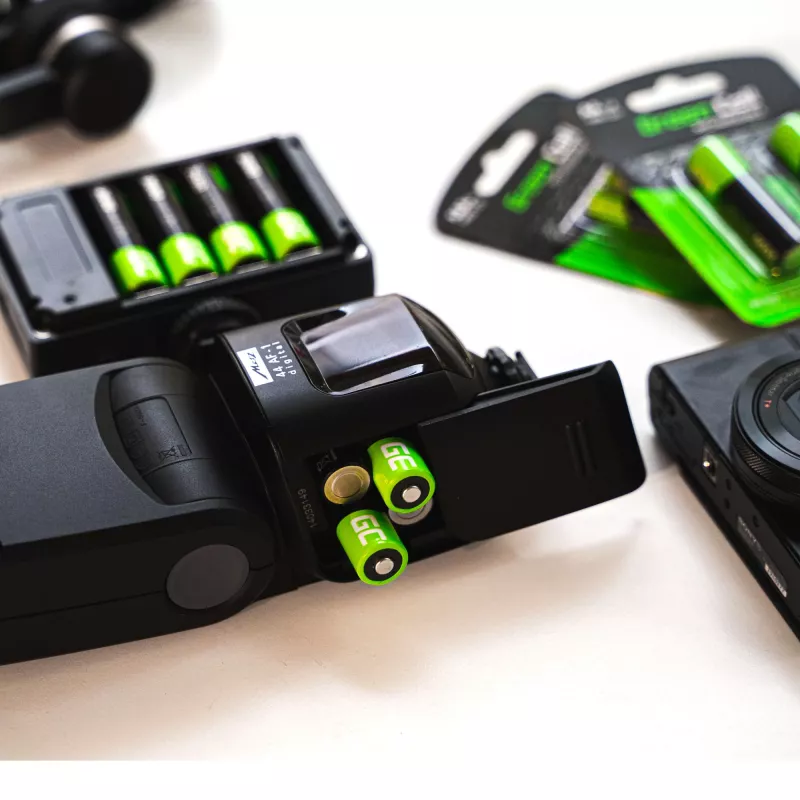 Batería recargable Green Cell GR01 AA NiMH 1,2 V 2600 mAh, 4 uds., verde