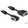 Cable SVGA DeLOCK 83173 2m VGA D-Sub negro