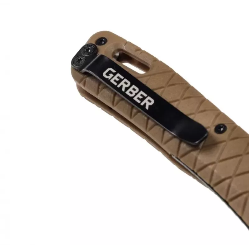 Gerber Zilch - navaja de bolsillo coyote para exterior