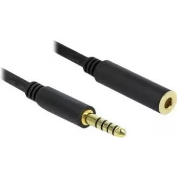 Cable de audio DeLOCK 85798 3m 4,4mm negro