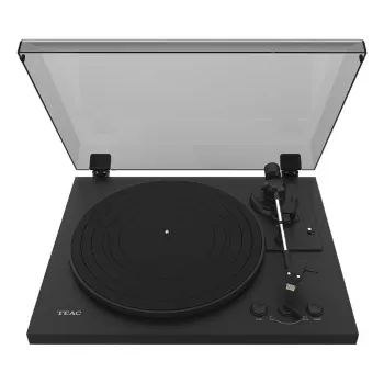 Tocadiscos de accionamiento por correa TEAC TN-175-B Negro