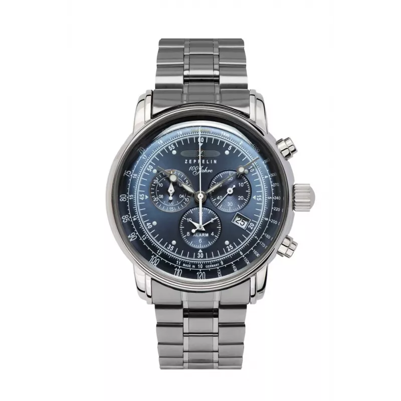 Reloj de cuarzo Zeppelin 100 Jahre 7680MB3 negro