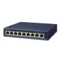 PLANET GSD-908HP - Switch - 8 x 10/100/1000 (PoE+) + 1 x 10/100/1000 (Uplink) - sobremesa - PoE+ (GSD-908HP)