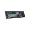 Teclado Logickeyboard ASTRA 2 USB QWERTY inglés negro tamaño completo 104 teclas