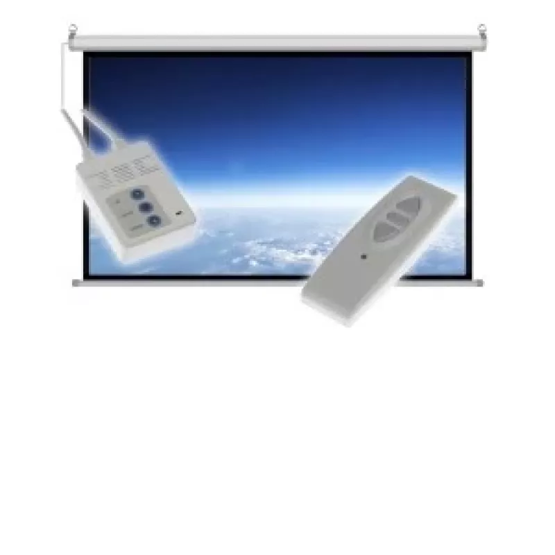 Pantalla eléctrica 16:9 106 con mando a distancia 234x131 cm FS-106 16:9