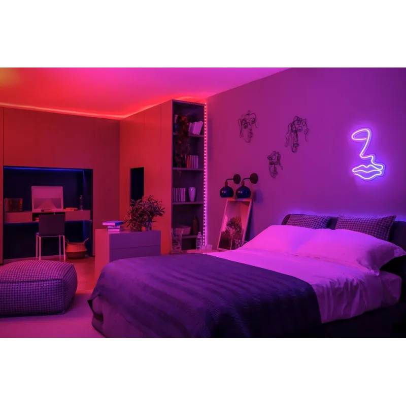 Twinkly Dots 60 RGB USB luces inteligentes, 3 m, negro
