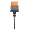 Cable de alimentación para cámaras y baterías DJI CP.DY.00000045.02, 0,4 m, compatible con Mavic 3, Air 3, Power 500/1000, negro/naranja