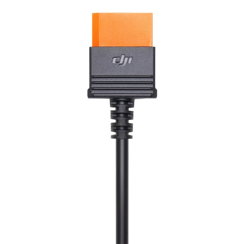 Cable de alimentación para cámaras y baterías DJI CP.DY.00000045.02, 0,4 m, compatible con Mavic 3, Air 3, Power 500/1000, negro/naranja