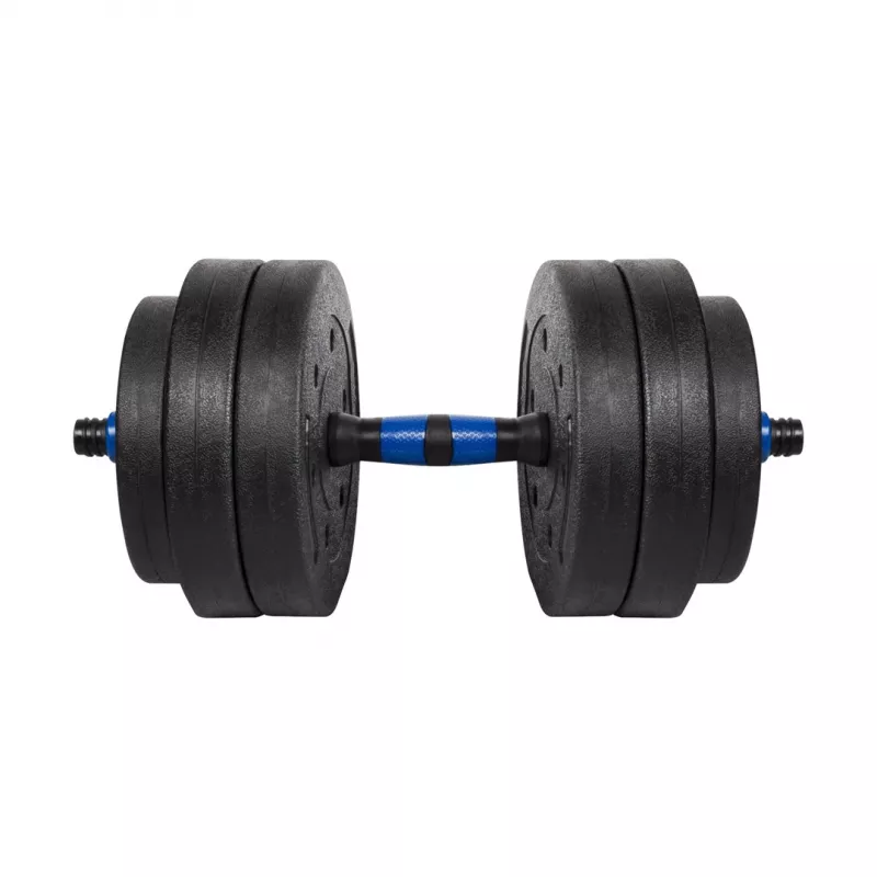 Mancuerna ajustable de betún REBEL ACTIVE con conector 1x20kg