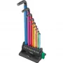 Wera 05133165001 juego de llaves Allen en L métricas 9 piezas