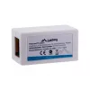 Adaptador de cambio de sexo de cable LANBERG RJ-45 a RJ-45, conector hembra–conector hembra, U/UTP Cat5e, blanco