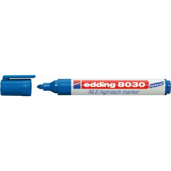 Rotulador permanente Edding 8030 NLS punta redonda de alta tecnología azul