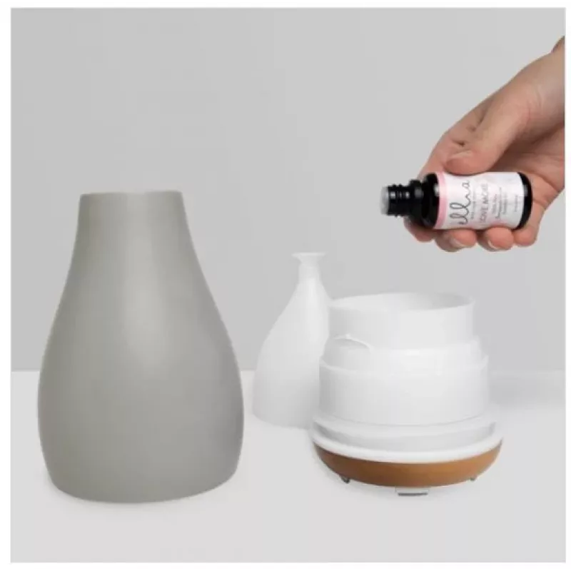 Difusor ultrasónico Ellia ARM-510GYA-WWX Blossom con iluminación ambiental