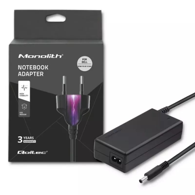 Fuente de alimentación para Dell 65W | 19,5V | 3,34A | 4,5 * 3,0 + Pin