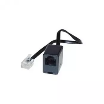 Cable de teléfono ShiverPeaks S-Impuls 70223, 3 m, conector–conector hembra RJ11, negro