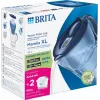 Jarra filtrante BRITA Marella XL con 2 cartuchos de repuesto MAXTRA PRO azules