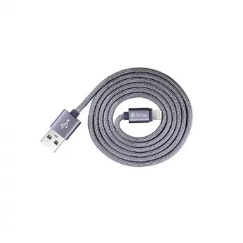 Cable USB Lightning Devia Fashion Series MFi 2,4A 1,2m — Lightning a USB-A, certificado MFi, 2,4A, 1,2 m de longitud