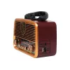 Radio analógica BLOW RA10 AM/FM solar 77-540 — receptor AM/FM con panel solar y batería de respaldo