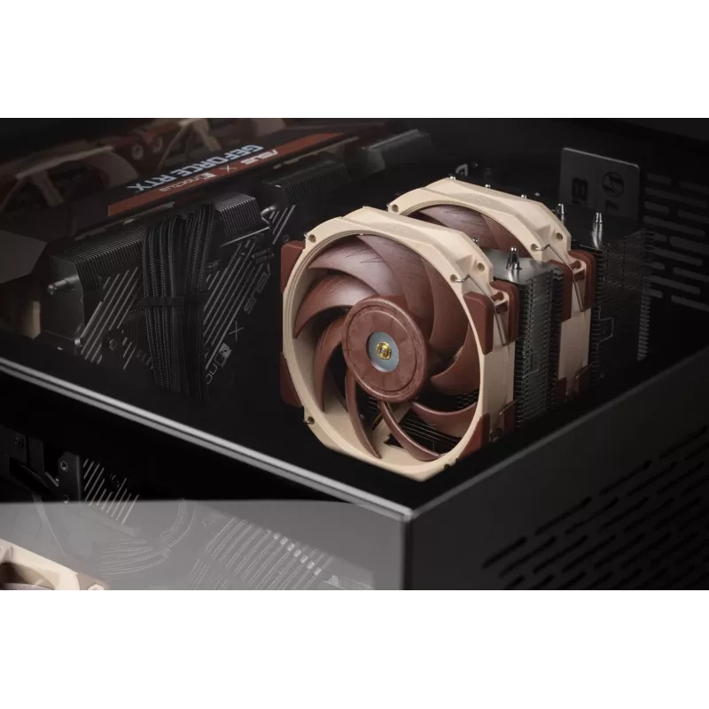 Ventilador Noctua NF-A12X25R PWM 12 cm beige marrón 2000 RPM 102,1 m³/h