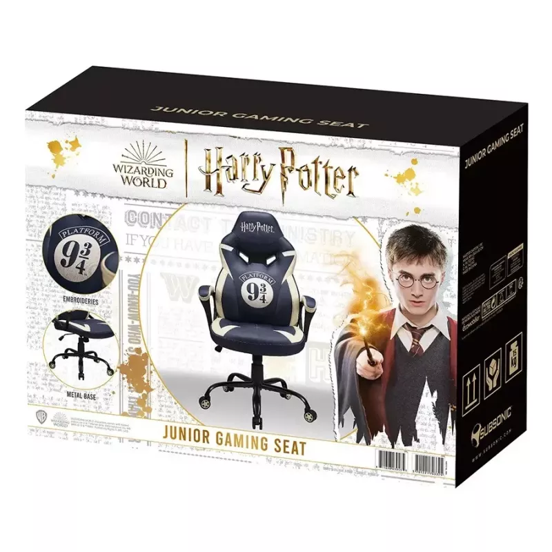 Subsonic Junior Silla gaming Harry Potter Platform 9 3/4, piel sintética (SA5573-H6)