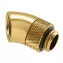 Adaptador angular Barrow 45° rosca macho G1/4 a rosca hembra G1/4 giratorio, dorado, modelo TWT45-B01