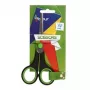 Tijeras FORPUS FO60605 14 cm, mangos engomados, hojas de acero inoxidable