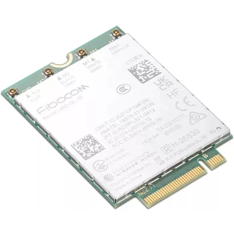 WWAN interna 4G Lenovo Fibocom L860-GL-16 1000 Mbit/s Wireless M.2