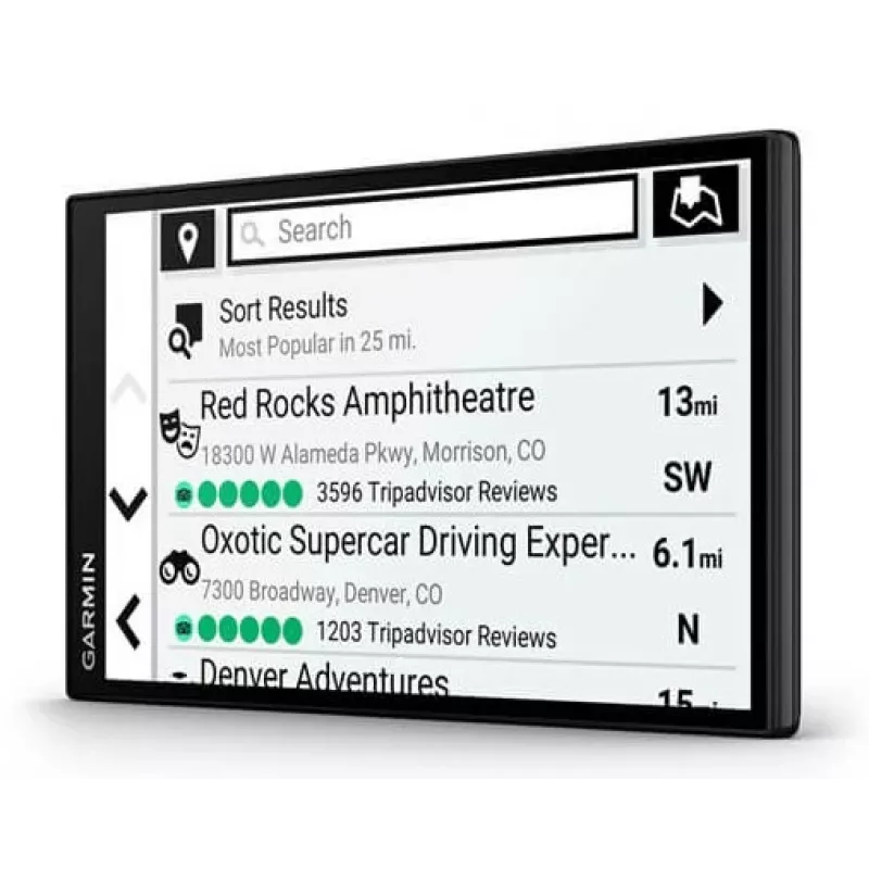 Navegador para coche Garmin DriveSmart 76, fijo, pantalla táctil TFT de 17,8 cm (7"), 239,6 g, negro (EU MT-D)