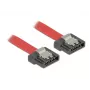 Cable SATA DeLOCK 0,3 m SATA III 7 pines rojo
