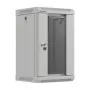 Lanberg WF11-3309-10S armario rack 9U rack de montaje en pared gris