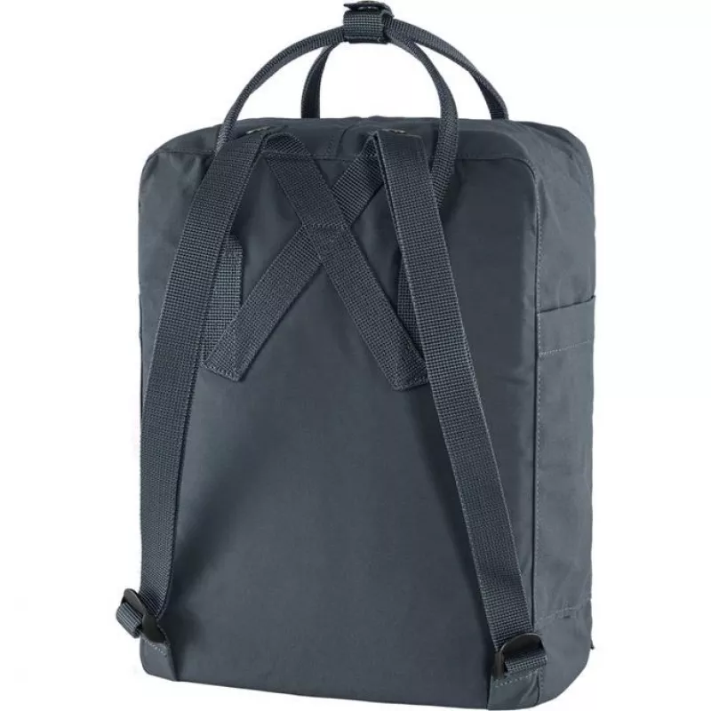 Mochila Fjällräven KÅNKEN Navy — vinilo y polipropileno (PP), 27×13×38 cm