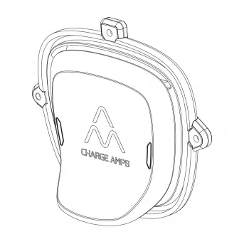 Conjunto de tapa Type 2 Charge Amps Dawn – tapa de repuesto para cargador EV Dawn