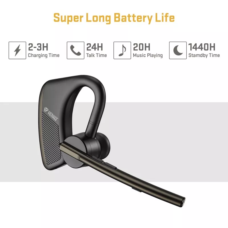 Auriculares con cable/Bluetooth manos libres YENKEE YHF F20BK – auriculares con micrófono en línea para llamadas y audio