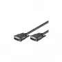 Wentronic goobay – Cable DVI – Dual Link – DVI-D (M) a DVI-D (M) – 15,0 m – negro (93951)