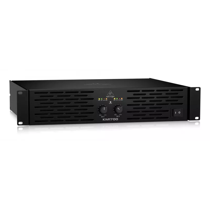 Behringer KM1700 amplificador de audio performance/escenario negro