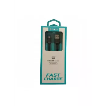 Cable de carga USB Devia Micro Smart Series V2 5V 2,1A 1 m, negro