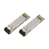 Módulo SFP WDM Extralink 1,25G, 1,25Gbps, 1310/1550nm, monomodo, 20km, LC, DOM, par, diseñado para HP/Aruba