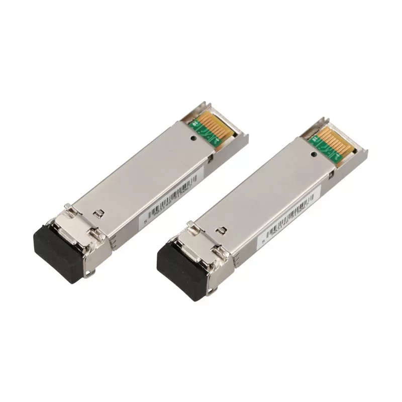 Módulo SFP WDM Extralink 1,25G, 1,25Gbps, 1310/1550nm, monomodo, 20km, LC, DOM, par, diseñado para HP/Aruba