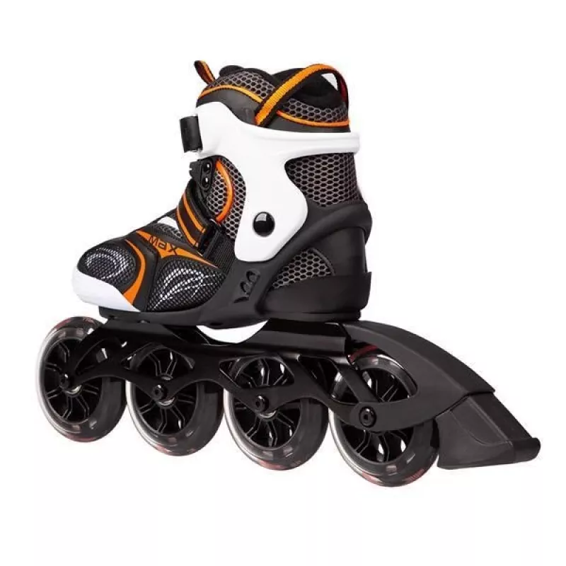 Patines en línea Nils Extreme NA1060S NEGRO-NARANJA talla 40