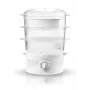 Vaporera Adler AD 633 3 cestas de libre instalación 800 W blanca