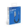 Savio TR-16 adaptador transmisor AUX con función manos libres, Bluetooth 5.3, Google Assistant/Siri