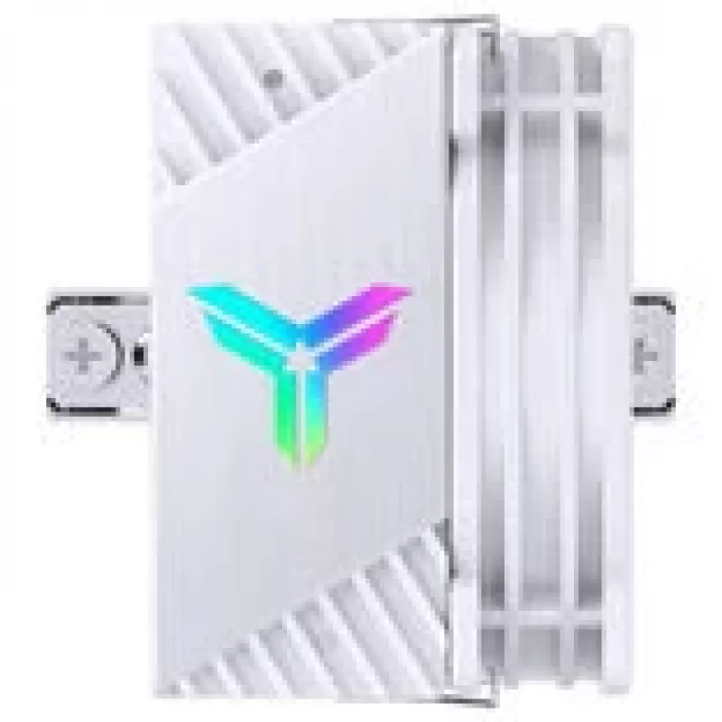 Disipador de CPU Jonsbo CR-1400E 92 mm ARGB blanco — ventilador de 92 mm, iluminación ARGB, acabado blanco