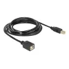 Cable USB DeLOCK USB2.0-B 2 m USB B negro