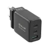 Cargador de pared Tellur TLL151451 65W, 3 puertos (2x USB-C, 1x USB-A)